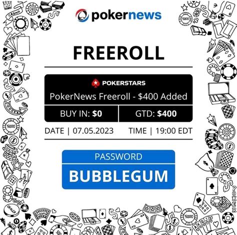 pokerstars freeroll password|Iba pa.